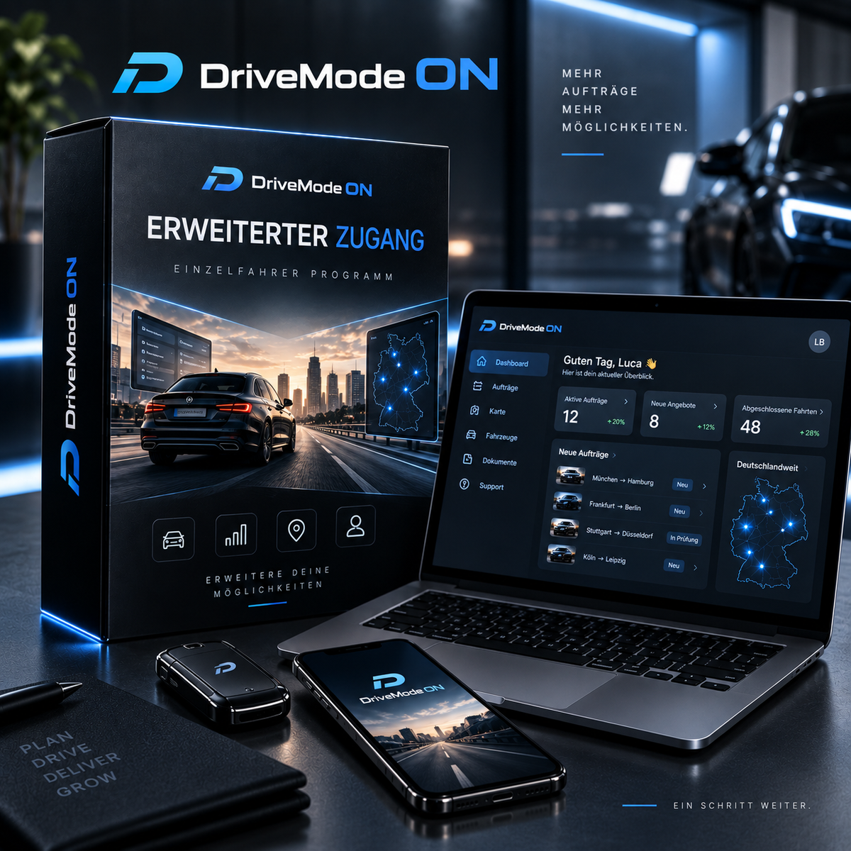 Erweiterter Zugang - DRIVEMODE ON